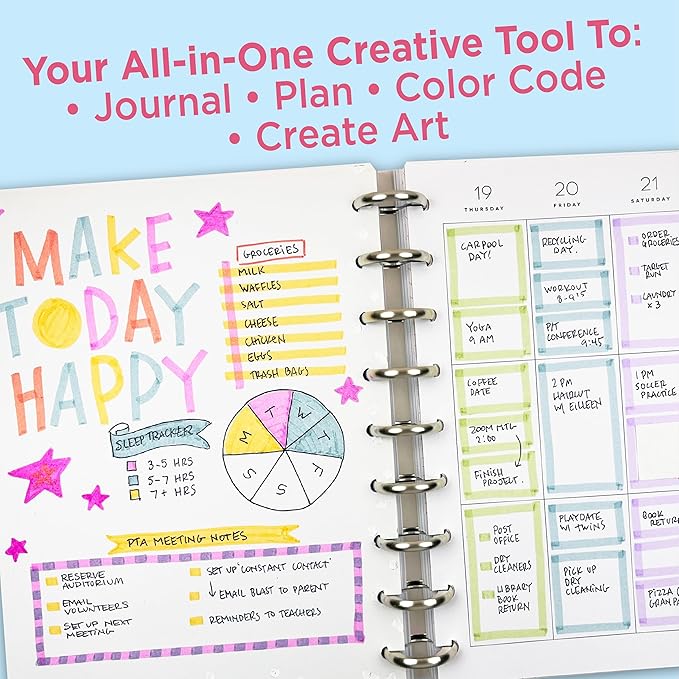 Zebra Pen Mildliner Double-Ended Highlighter Set, Chisel and Bullet Point Tips, No Bleed Bible Assorted Gentle Ink Colors, 5-Pack, Model Number: 78705