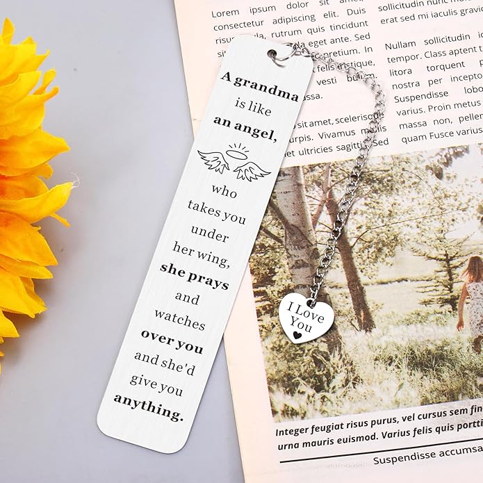 Grandma Christmas Gifts, Grandma Gifts, Grandma Birthday Gifts, GiGi Gifts for Grandma, Bookmark Gifts for Grandma Unique, Great Grandma Gifts,New Grandma Gifts,Mothers Valentines Day Gift for Grandma