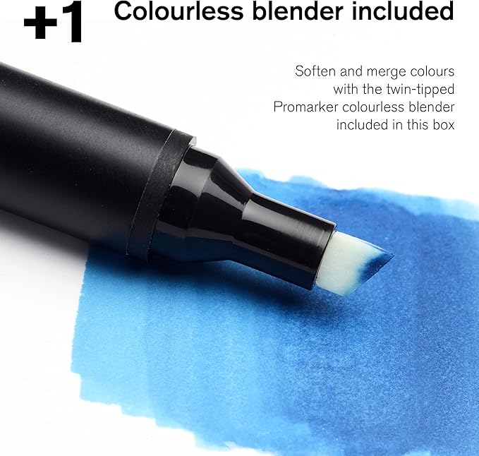 Winsor & Newton ProMarker Set, 12 Count, Essential Colors #1