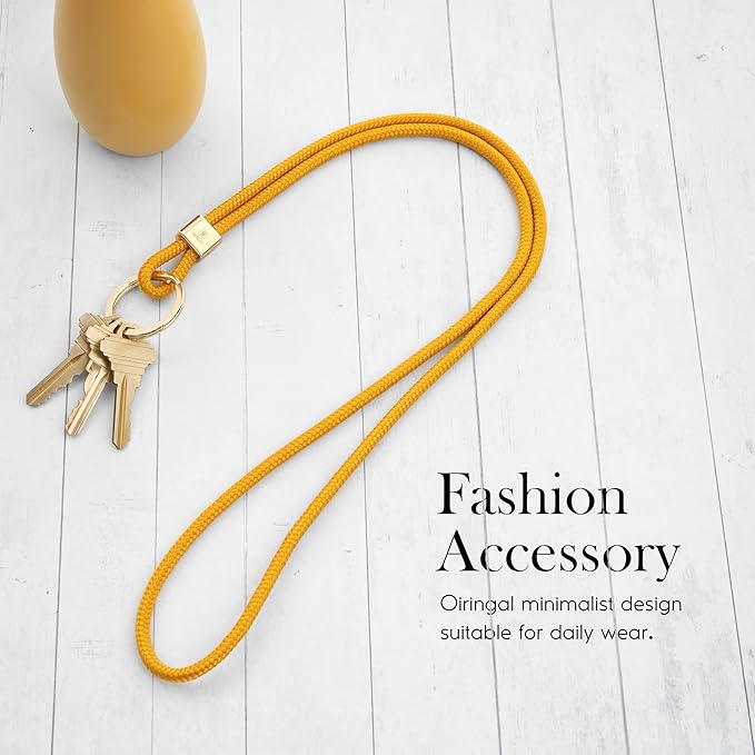 SENLLY Neck Lanyard Strap for Keys, Original Minimalist Design KeyChain Holder