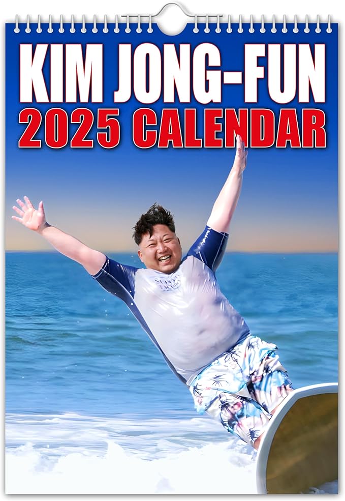 // Kim Jong-Fun - 2025 Wall Calendar - A4 Size (210mm x 297mm)