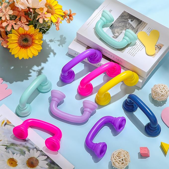 Shappy Bulk Whisper Reading Phones 24 Pcs Whisper Auditory Feedback Phone Classroom Manipulative Hear Myself Sound Speech Therapy Tool for Kids Accelerate Reading Fluency Pronunciation(Rainbow Color)