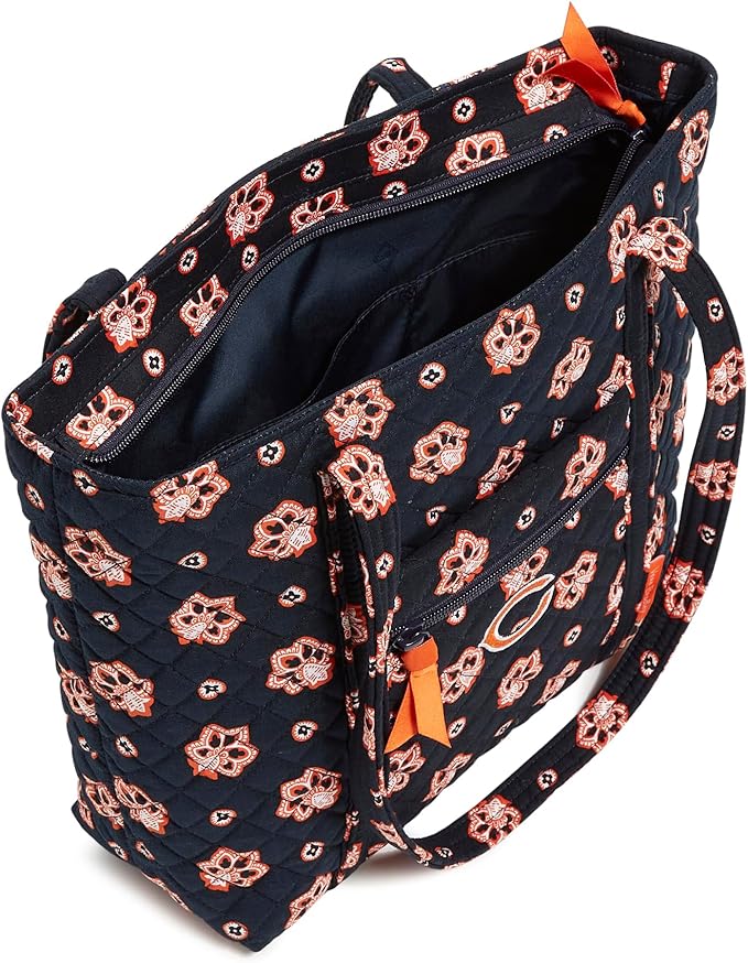 Vera Bradley Women's Cotton NFL Small Vera Tote Bag (Multiple Teams Available)