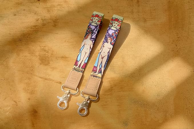 DQL Key Wristlet Strap for Women and Men, Wrist Keychain for Car Keys, Badge, Wallet, and Phone Wrist Strap