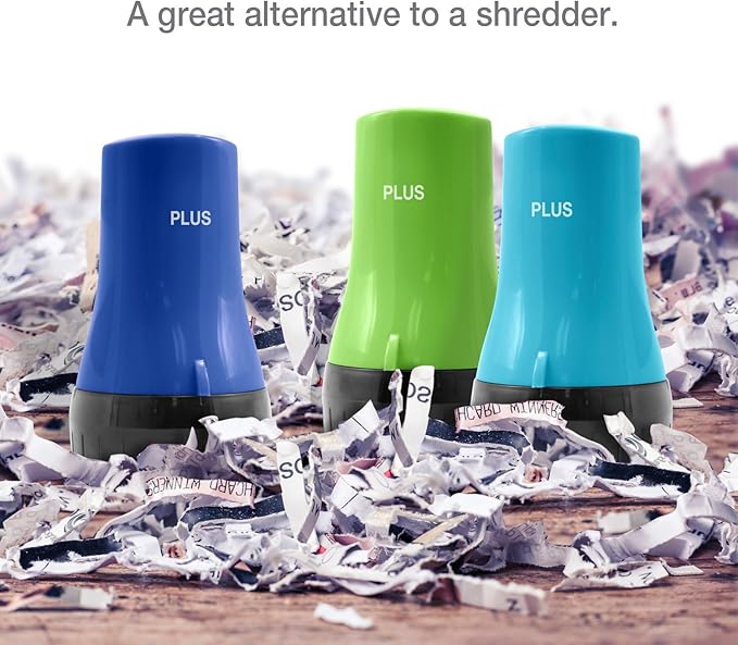 Advanced ID Roller, Protect Your Private Information with Guard Your ID Theft Prevention and Confidential Roller Stamp, Easy to use Mess-Free Address Blocker, ASOTV (Wide 3-Pack, White)