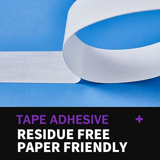 Linen Hinging Tape - Self-Adhesive Hinging Tape for Prints Matte Frames, Artwork Matting - Acid Free 1.25inch x 35ft