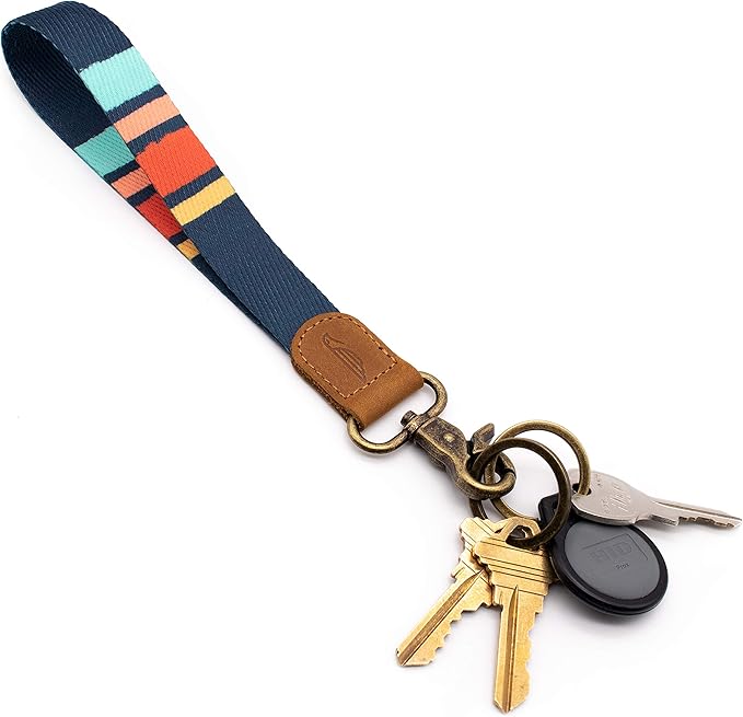 POCKT Lanyard for Keys Wristlet Strap Key Chain Holder for Men and Women - Cool Hand Wrist Lanyards for Keys and Wallets