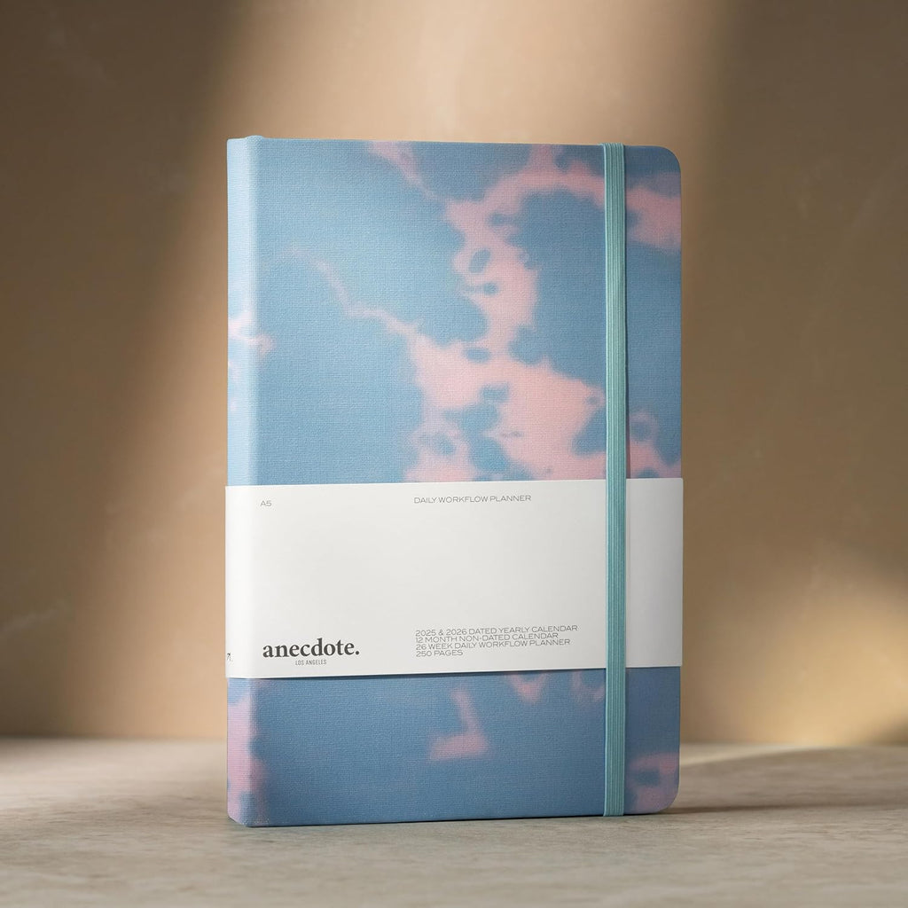 Anecdote 2025-2026 Planner: A Monthly, Weekly & Daily Planner 2025-2026 for Planning Your Success - A5 Size Hardcover Start Anytime and Achieve your Goals - Tie Dye