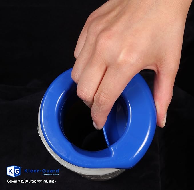 Kleer-Guard® Stretch-Wrap with Tension Control Handle. 20” x 1,000 ft./roll. 80 Gauge Equivalent. 1 Roll Two Tension Control Handles