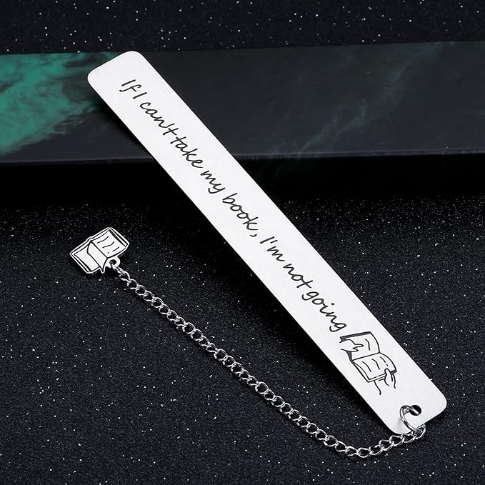 Funny Bookmark Gift for Book Lovers Women Men Birthday Christmas Gift for Readers Valentine Graduation Back to School Book Marker Gift for Son Daughter Friends Coworkers Bookish Stocking Stuffers