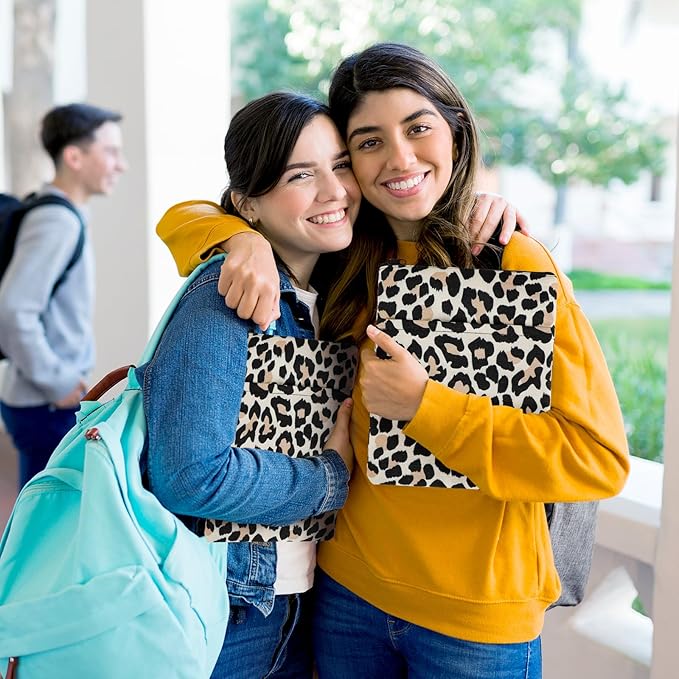 Book Sleeve Book Covers Book Protector Floral Printed with Zipper Washable Fabric for Teen Adult Book Lover Teacher Student(Medium,11 X 8.7 Inch)