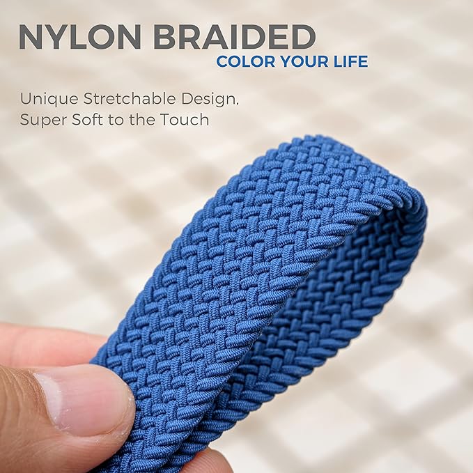 SENLLY Car Keychain, Stretchy Key Holder, Original Elastic Anti-Drop Design Finger Lanyard Strap