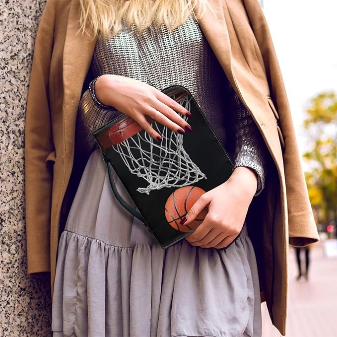 Basketball Bible Cover for Men Bible Protective Bag PU Leather Bible Journal Case Waterproof Bible Protector
