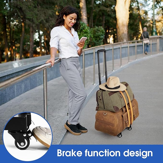 KEDSUM 90&150° Folding Hand Truck, 500lbs Heavy Duty Dolly Cart, Portable Luggage Cart with 6 Solid Construction Wheels, Collapsible Foldable Hand Cart for Shopping, Travel, Moving and Office Use