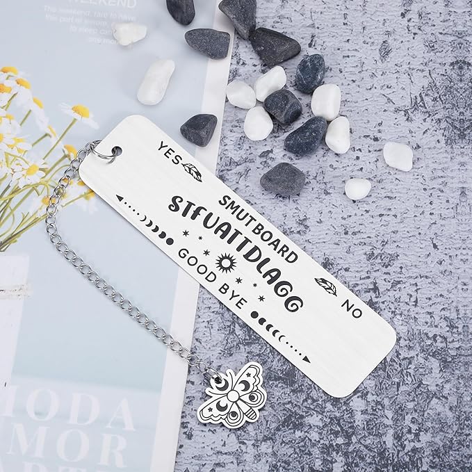 Bookmarks Gifts for Women Female Bookish Book Lovers Friends Bookworm Book Nerd Christmas Valentines Day Gift for Women Her Birthday Galentine’s Day Gift for Women Girl Romance Lover Spicy Best Friend