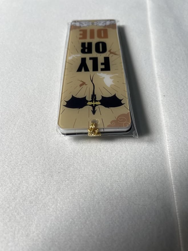 Dragon Acrylic Bookmarks, Bookish Merch Book Lovers, Unique Bookmark for Men, Page Markers Reading Accessories - Set of 3