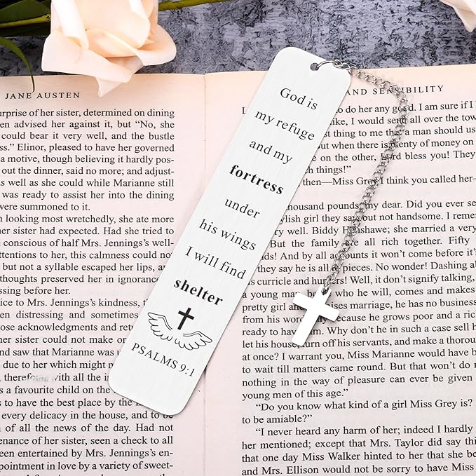 Baptism Confirmation Communion Gifts for Teenager Girls Boys Graduation Bible Verse Gifts for Him Her Teens Religious Christian Gifts Birthday Bookmarks for Women Men Book Lovers Christmas