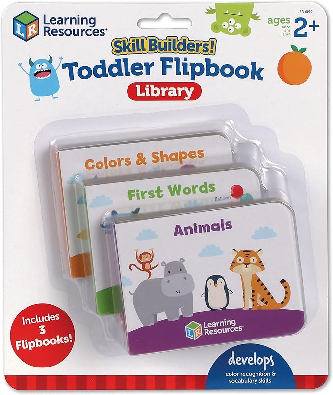 Skill Builders! Toddler Flipbook Library