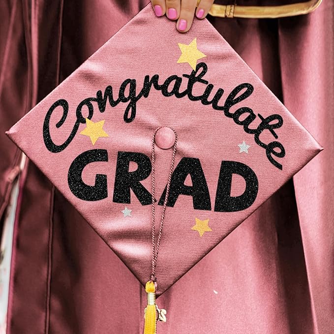 Double-sided Black Glitter Cardstock 8.5x11 - Goefun 24 Sheets 280 GSM/100LB Black Cardstock Paper for Cricut, DIY Crafts, Halloween, Scrapbooking