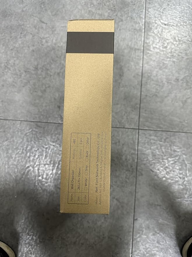 YOHOM No Drilling File Holders (Matte Black 5)