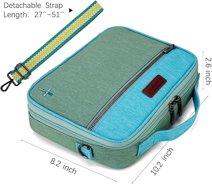 Montana West Bible Covers for Women Bible Cases with Leather Bookmark Protective Crossbody Carrying Book Case for Church Travel Gift