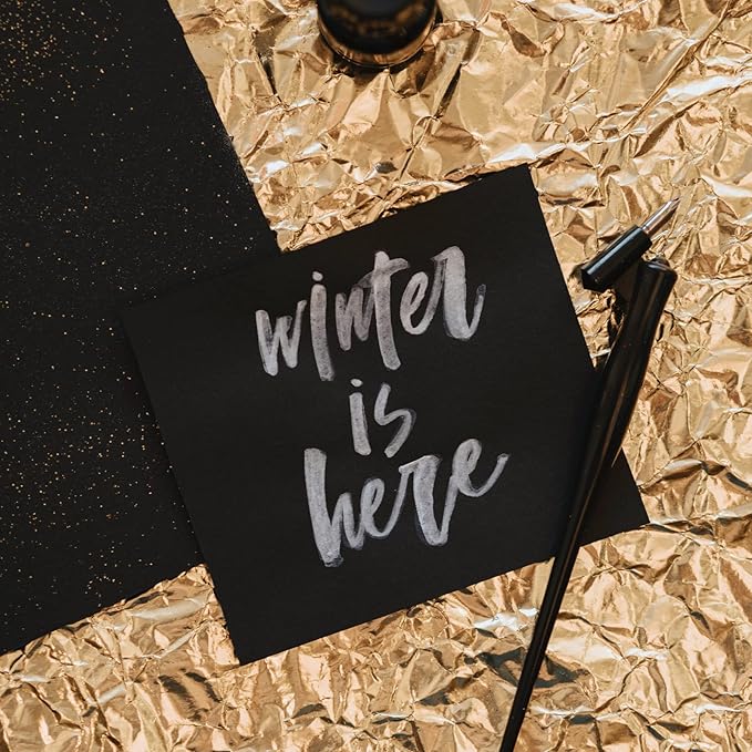 25Sheets Black Cardstock Paper, 8.5 x 11 Card stock for Cricut…