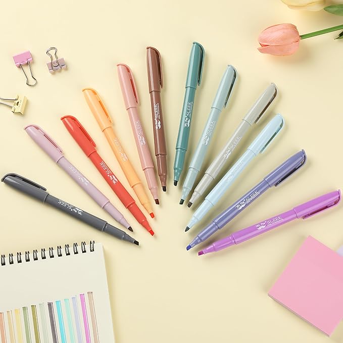 Mr. Pen- Pastel Highlighters, 36 Pack, Chisel Tip, Colorful, Cute Highlighters Assorted Colors, Quick Drying, Smear Resistant