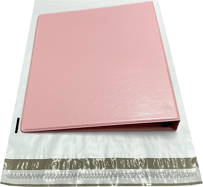 Colored Poly Mailers Pack of: Be creative with your packaging with Colored mailers (White, 12" x 15.5" pack of 250)