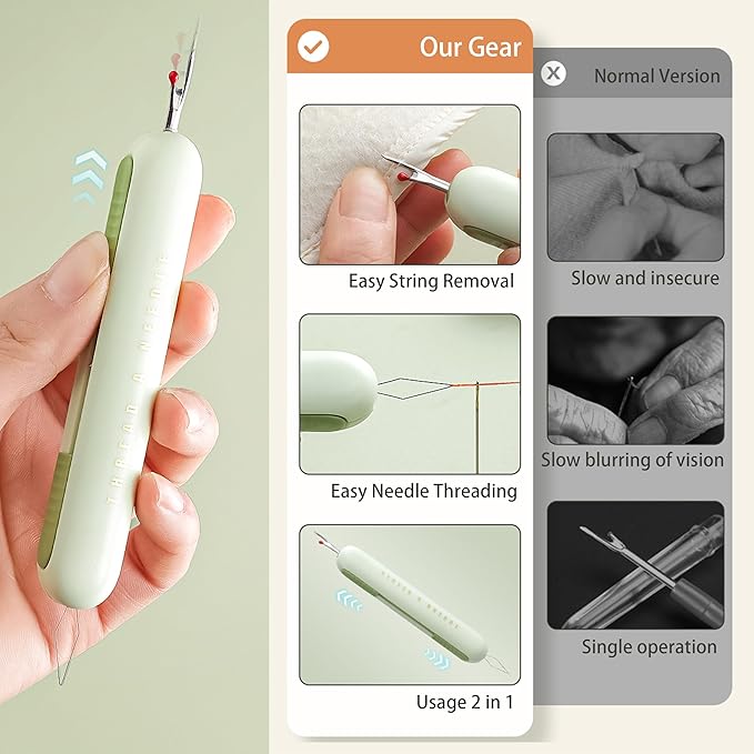 Multifunctional Cutting Set Gift Paper Cutter Sewing Fabric Scissors Mini Box Opener Auto Recycling Cutting Scissors Needle Threading Tool Car Decal Color Changing Tool Knife Clothes Opener