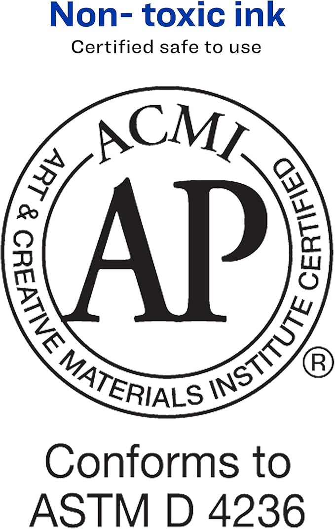 AVERY Hi-Liter Pen-Style Highlighters, Smear Safe Ink, Chisel Tip, 4 Assorted Color Highlighters (23545)