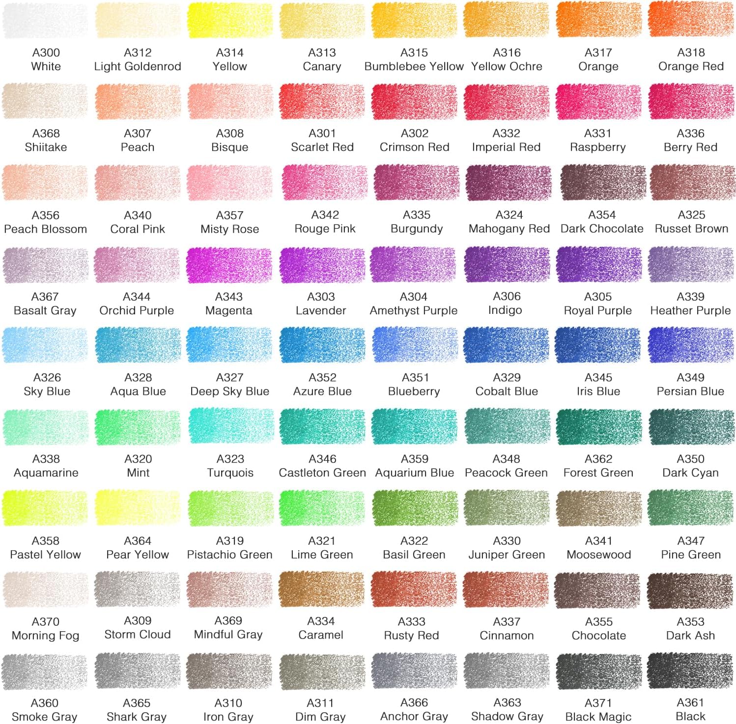 ARTISTIC EYE Premium Colored Pencils | Set of 72, Quality 3.8mm Soft Core Leads, Rich & Vibrant Colors, Blendable, Perfect for Beginner & Advanced Artists