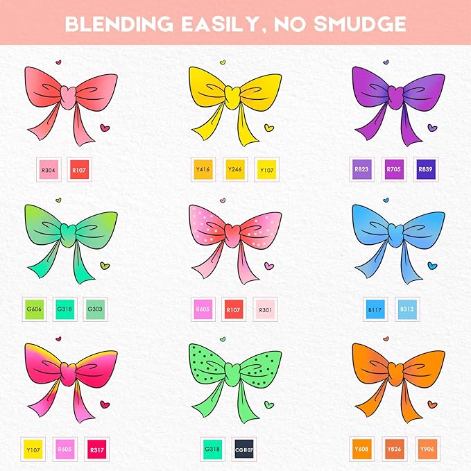 Caliart Markers, 121 Colors Dual Tip Art Markers Sketch Pens, Easter Basket Stuffers for Kids Teens Toddler, Permanent Alcohol Based Markers for Adult Book Eggs Decorations Gift Drawing Supplies Kit