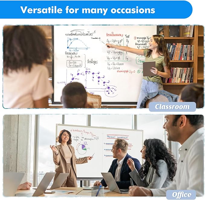 maxtek Dry Erase Markers Chisel Tip, 17 Count 5 Colors Whiteboard Markers, Low Odor Dry Erase Markers