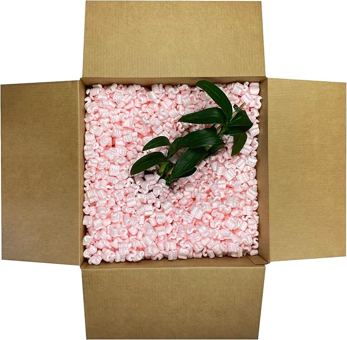 Packing Peanuts Cushioning (1-Pack, Pink)
