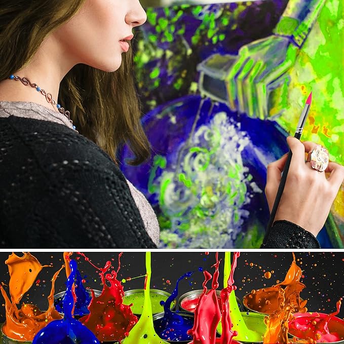 Professional Silicone Rubber Tip Paint Pens Brushes，5pcs Silicone Paint Brush，Silicon Color Shapers Brushes，Rubber Paint Brush，Silicone Artist Brushes，Flexible Clay Sculpture Tools （Size 8）