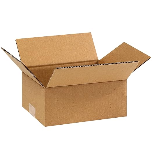 AVIDITI 9x7x4 Corrugated Boxes, Small, 9L x 7W x 4H, Pack of 100 | Shipping, Packaging, Moving, Storage Box for Home or Business, Strong Wholesale Bulk Boxes