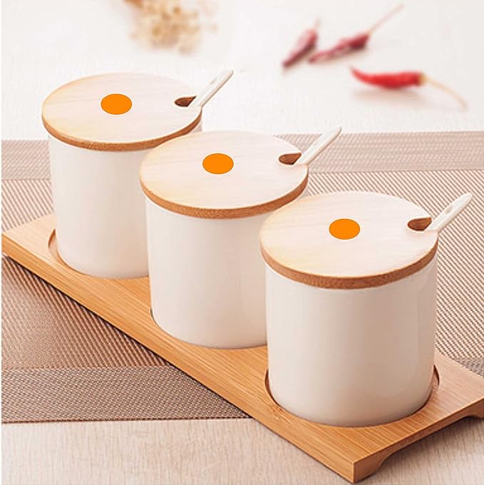 PARLAIM 3/4 Inch Round Permanent Adhesive Color-Code Dot Stickers,1000 Stickers Roll dots Label Dispenser Box Green Circle Stickers Labels (Orange)