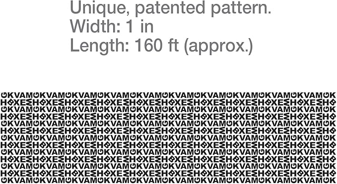 Guard Your ID Wide Advanced Roller 2.0 Identity Theft Prevention Security Stamp White