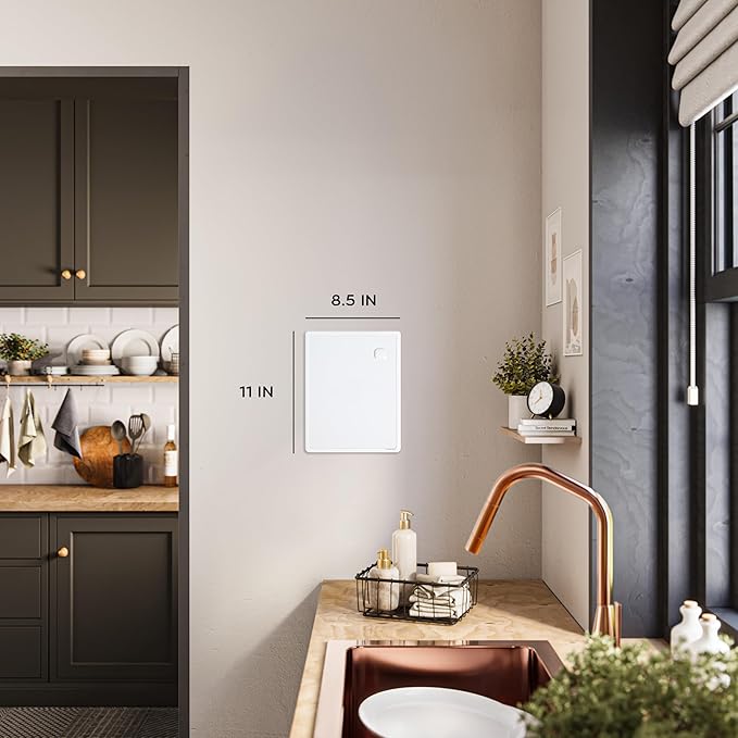 U Brands Contempo Magnetic Dry Erase Board Bundle, 8.5”x11”, White Modern Frame, includes 4 Boards, 4 Markers, and 4 Magnets