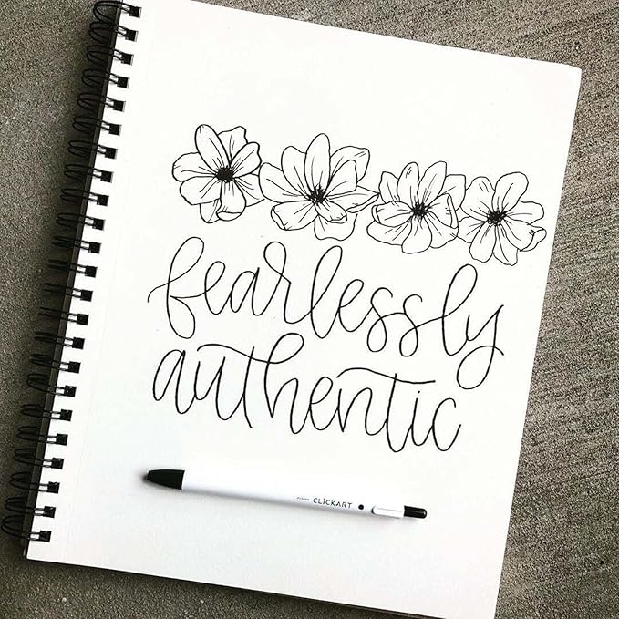 Zebra Pen ClickArt Retractable Marker Pen, 0.6mm, Assorted Night Scape Colors, 6-Pack (69116)