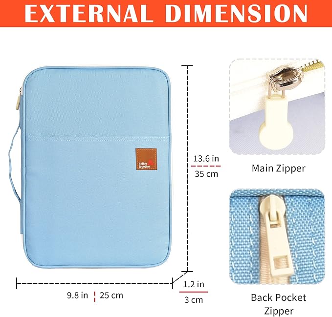 Lanola A4 Document Bags Portfolio Waterproof Business File Holder Travel Gear Organizer Electronics ccessories Bag