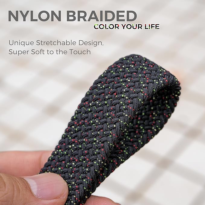 SENLLY Wristlet Lanyard, Stretchy Keychain Holder, Original Elastic Anti-Drop Design Keyring