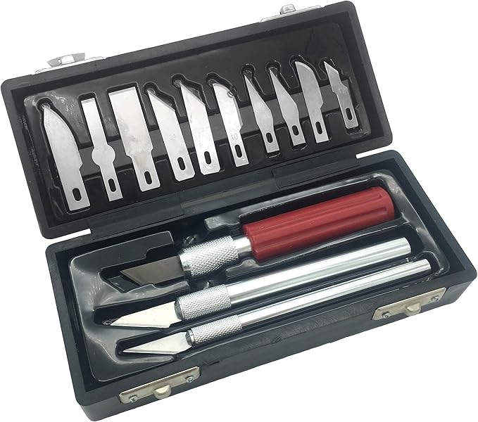 SMB Precision Hobby Knife Set (1/4/10/60) (1)