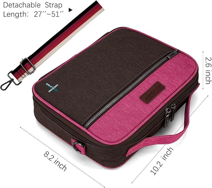 Montana West Bible Covers for Women Bible Cases with Leather Bookmark Protective Crossbody Carrying Book Case for Church Travel Gift