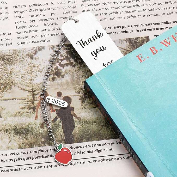 Teacher Christmas Gifts, Teacher Stocking Stuffers, Teacher Appreciation Gifts for Women, Teacher Gifts for Women, Teacher Birthday Gifts, End of Year Teacher Gifts, Thank You Teacher Gifts Bookmark