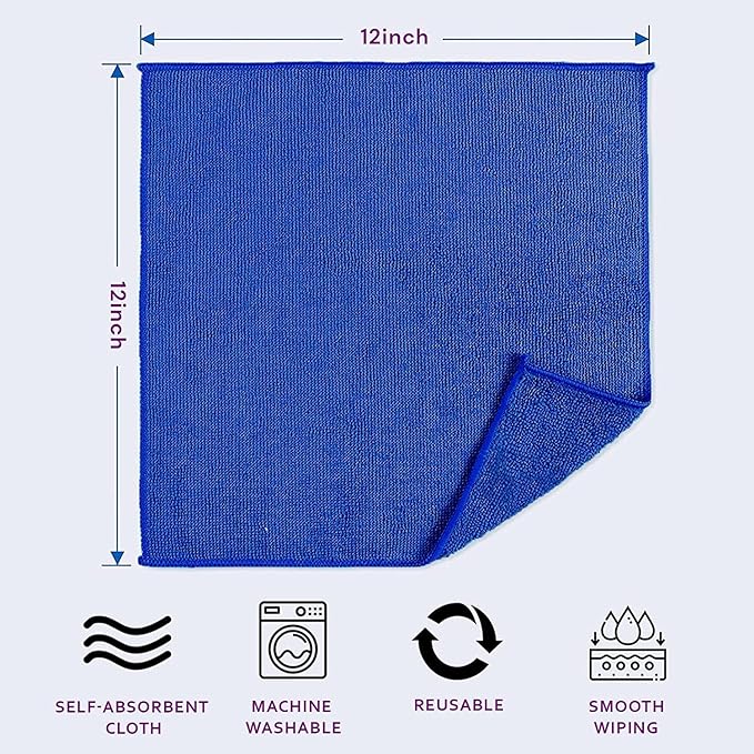 White Board Cleaning Spray, Whiteboard/Dry Erase Board Liquid Cleaner, 22 Ounce, with White Board Cleaner Microfiber Cloth