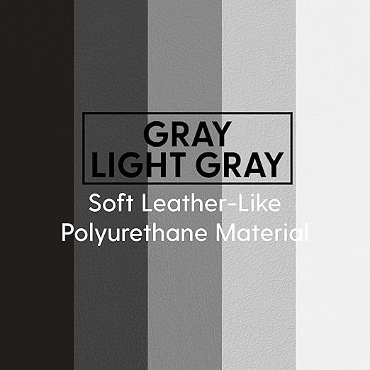 Factory Direct Partners SoftScape 15 inch Round Classroom Floor Cushions with Handles; Flex Seating for Daycare, Preschool, Playroom; 2 inch Thick Deluxe Foam (6-Piece) - Gray/Light Gray, 11232-GYLG