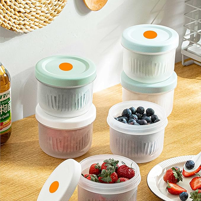 PARLAIM 3/4" Round Color-Coding Circle Dot Labels in Roll, 1000 Stickers, 0.75 inch for Family and Office, Orange