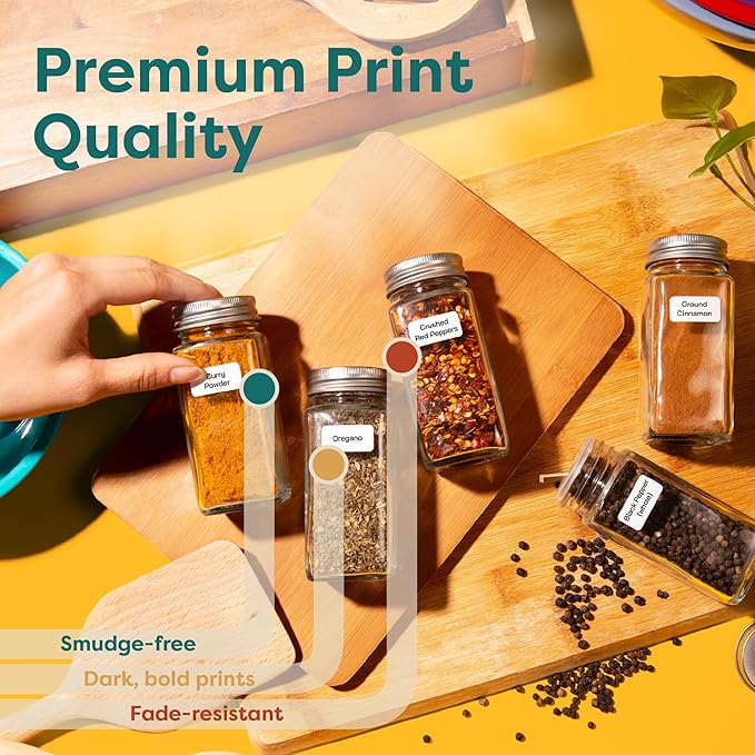 Aegis Adhesives - 2” X 2” Square Direct Thermal Multipurpose Labels for QR Codes, Barcodes, Perforated & Compatible with Rollo, Zebra, & Other Desktop Label Printers (12 Rolls, 700/Roll)