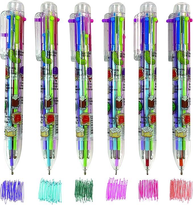 Raymond Geddes Scent-Sibles 6-Color Multicolor Pen Set With Scented Ink (Pack of 12)